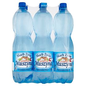 MUSZYNA SCHATZ DES LEBENS NATÜRLICHES MINERALWASSER HOCHMINERALISIERTES STILL 1,5 L 6 STK