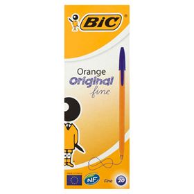 BIC ORANGE ORIGINAL FEINSTIFT BLAU 20 STÜCK