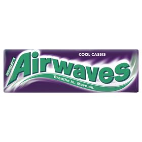 AIRWAVES COOL CASSIS ZUCKERFREI KAUGUMMIS 14 G (10 DRAGES) 30 STÜCK