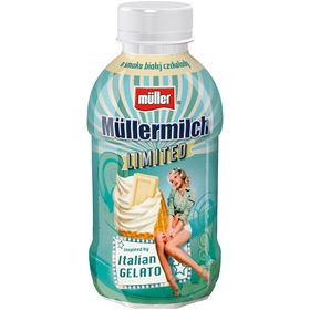 MULLER MULLERMILCH-MILCHGETRÄNK MIT WEISSEM SCHOKOLADENGESCHMACK 400 G