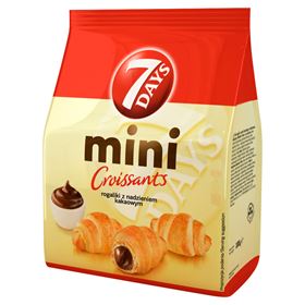 7DAYS MINI-CROISSANT MIT KAKAOFÜLLUNG 185 G