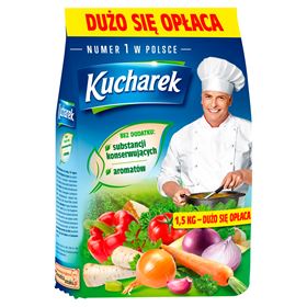 KUCHAREK-GEWÜRZ FÜR LEBENSMITTEL 1,5 KG