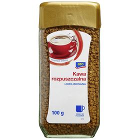 ARO-LÖSLICHER KAFFEE, GEFRIERGETROCKNET 100 G