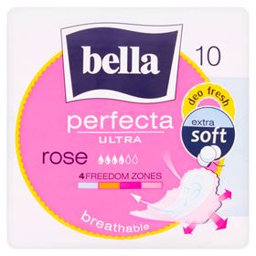 BELLA PERFECTA ULTRA ROSE Damenbinden 10 STK