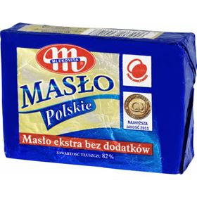 MLEKOVITA POLNISCHE EXTRABUTTER OHNE ZUSATZSTOFFE 82 % 200 G 50 STÜCK