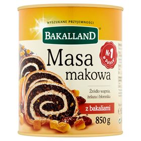 BAKALLAND-MOHNMASSE 850 G