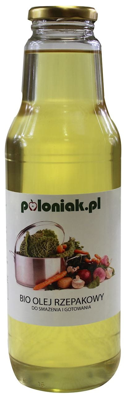 Rapsöl zum Braten und Kochen BIO 700 ml - POLONIAK