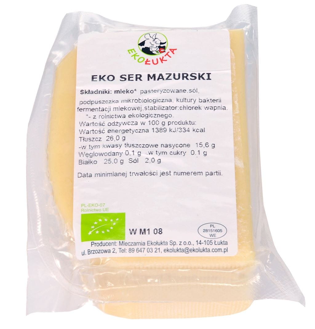 Masurischer gelber Labkäse BIO (300 g) - ECO ŁUKTA