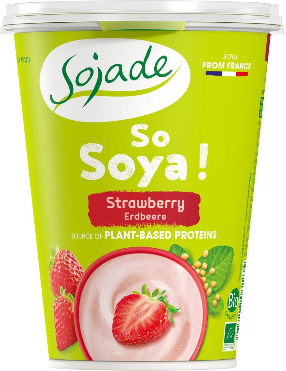 Glutenfreies Soja-Erdbeerprodukt BIO 400 g - SOJADE