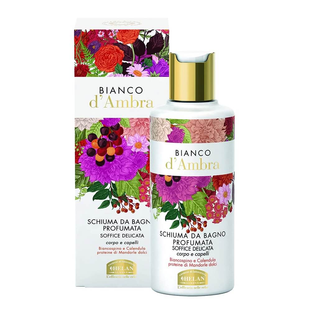 Bianco d'ambra parfümiertes Dusch- und Badegel 200 ml - HELAN