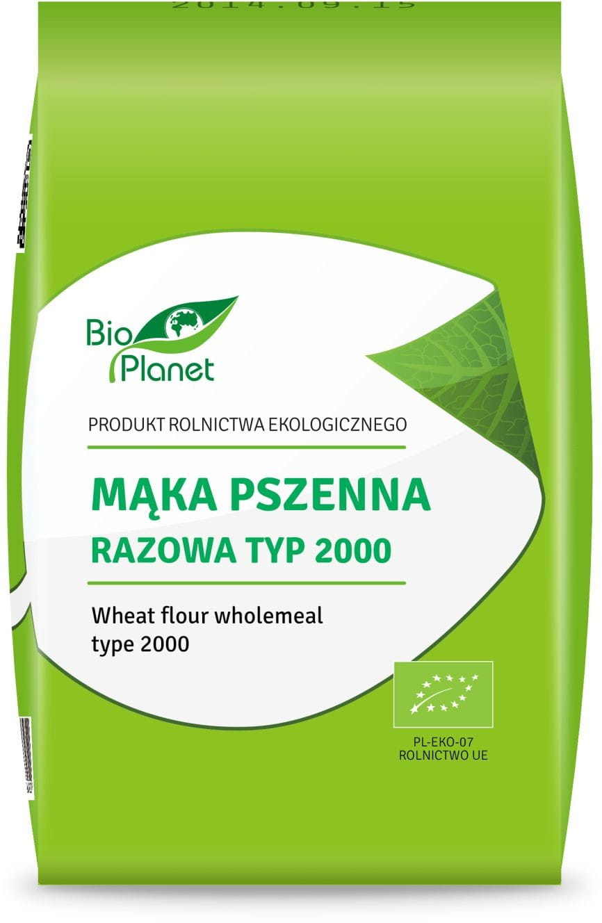 Weizenvollkornmehl Typ 2000 BIO 1 kg - BIO PLANET