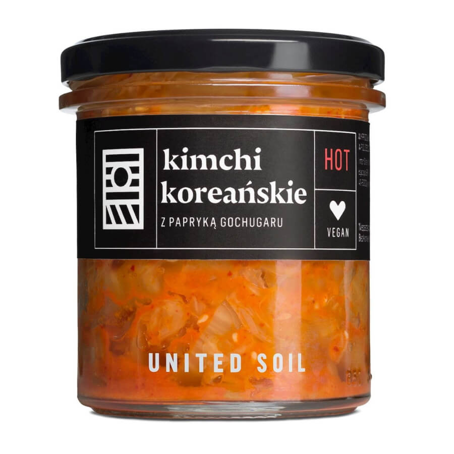 Koreanisches Kimchi mit Gochugaru-Pfeffer BIO 290 g - UNITED SOIL