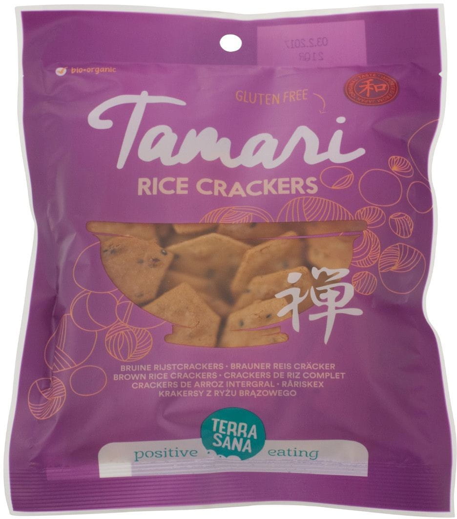 Tamari Naturreiscracker BIO 60 g - TERRASANA