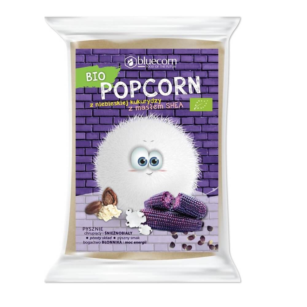 BIO-Popcorn vom Himmel Gurke aus der Masse. Shea 100g BLAUER MAIS