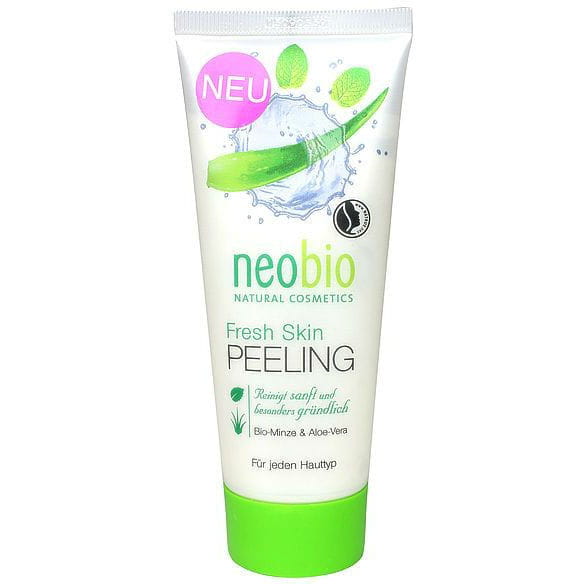 Gesichtspeeling mit Minz- und Aloe-Extrakt EKO 100 ml - NEOBIO