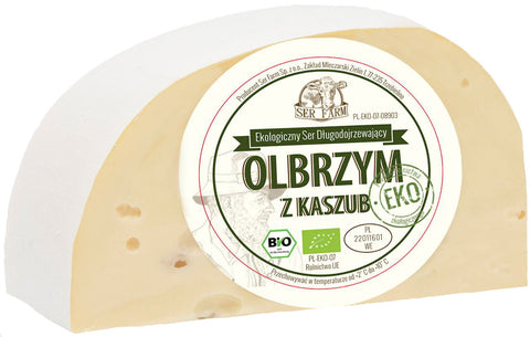 Riesiger Käse aus kaschubischem BIO (ca. 350g) - BAUERNKÄSE