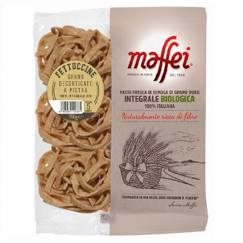 Frische Vollkornnudeln Fettucine BIO 250 g MAFFEI