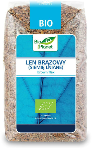 Brauner Flachs (Leinsamen) BIO 400 g - BIO PLANET