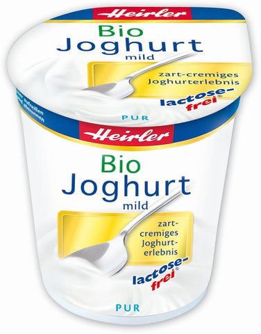 Naturjoghurt laktosefrei 35% Fett BIO 150 g - HEIRLER