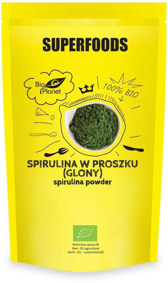 Spirulina-Pulver (Algen) BIO 200 g - BIO PLANET