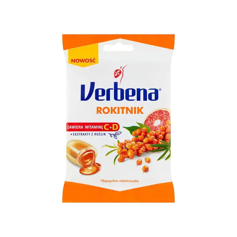 Kräuterbonbons Sanddorn 60g VERBENA