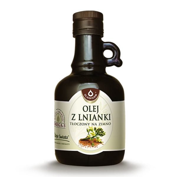 Leinöl (Safranöl), kaltgepresste Öle der Welt 250ml OLEOFARM