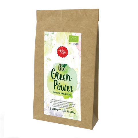 Grüner Powertee BIO 100 g QUBA CAFFE