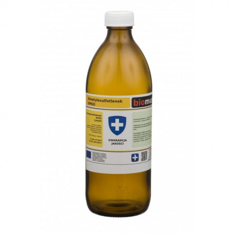 DMSO Dimethylsulfoxid Reines GLAS 500ml BIOMUS