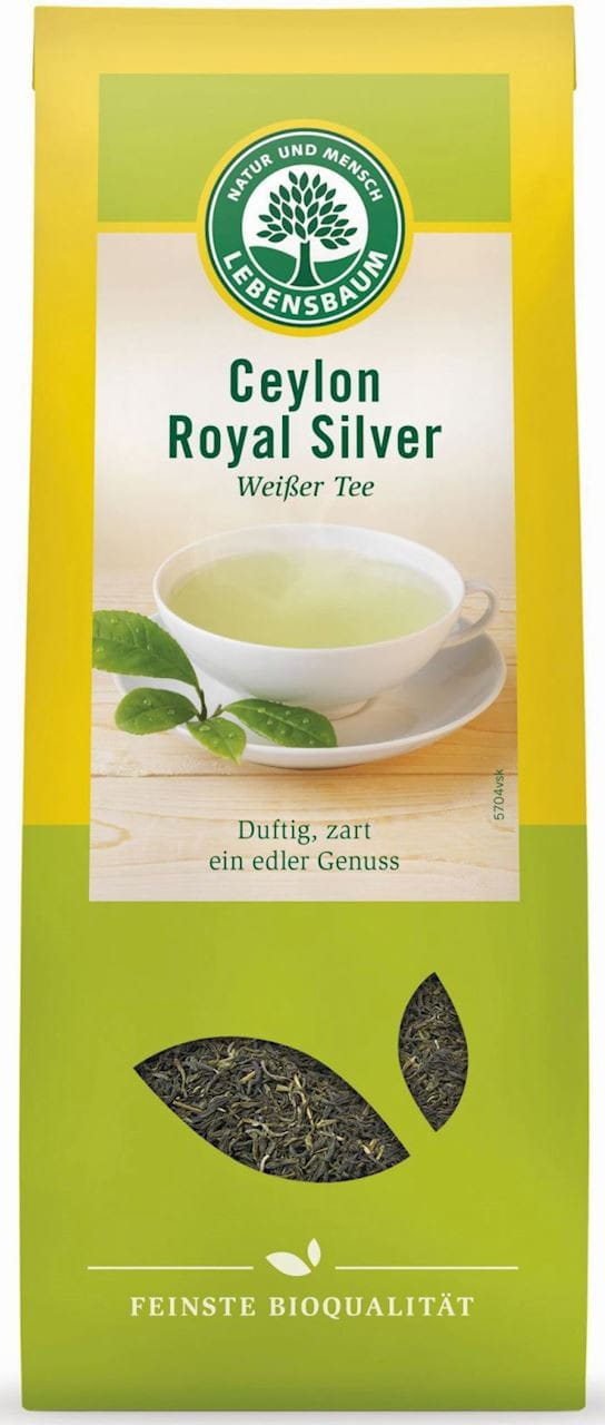 Weißer Ceylon-Loseblatt-Tee 40 g - LEBENSBAUM