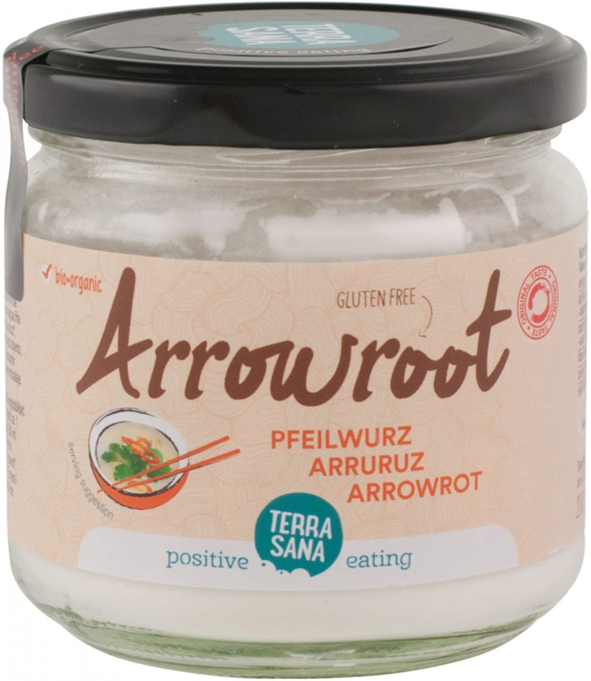 Pfeilwurz - BIO Wurzelstärke 200 g - TERRASANA