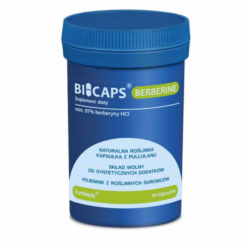 Bicaps Berberin Berberin 30 Portionen 60 Kapseln FORMEDS