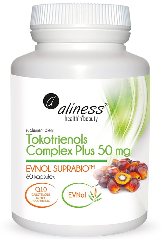 Tocotrienol-Komplex plus 50 MG envol supraBIO 60 Kapseln ALINESS