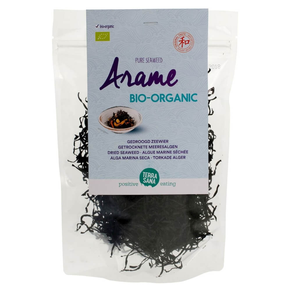 Getrocknete Meeresalgen - Arame BIO 50 g - TERRASANA