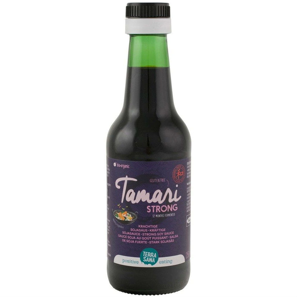 Starke Sojasauce glutenfrei Tamari BIO 250 ml - TERRASANA