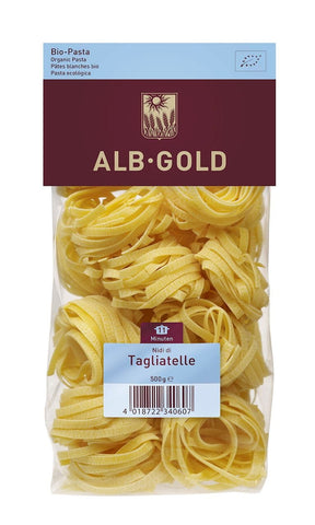 Nudeln (Grieß) Bandnudeln Nester BIO 500 g - ALB GOLD