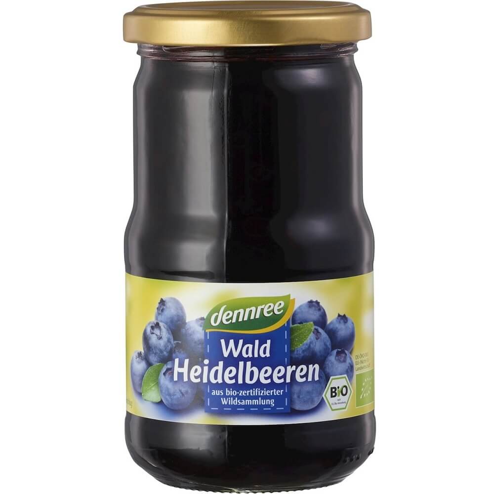 Beeren in Salzlake mit Rohrzucker BIO 350 g - DENNREE