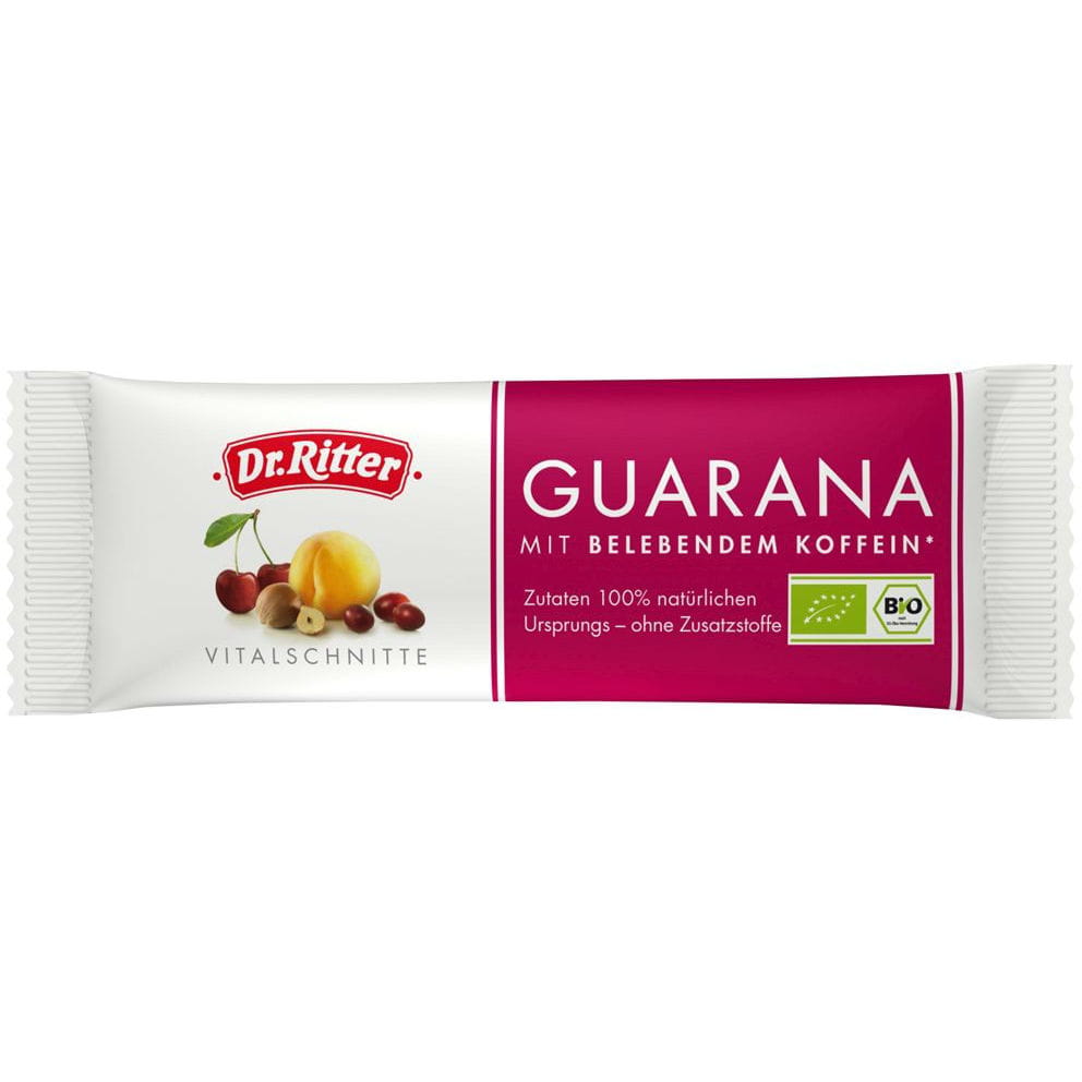 Guarana Energieriegel BIO 40 g - DR. RITTER