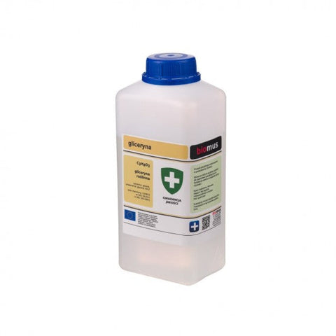 Pflanzliches Glycerin. Pur Pharmazeutisch Min 99,5% 1kg BIOMUS