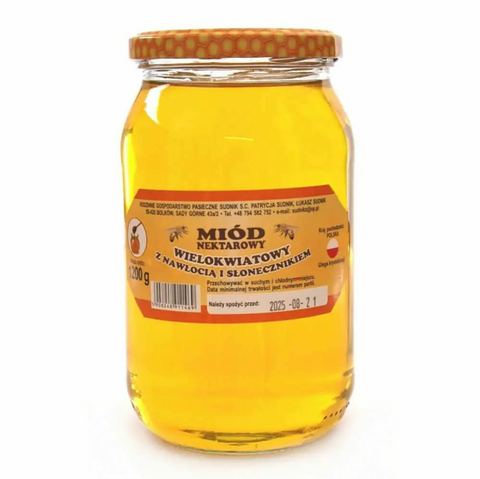 Goldenrod nectar honey 1200g SUDNIK